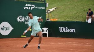 Bolivia Open de Tenis, Hugo Dellien debuta con triunfo, Club de Tenis Santa Cruz