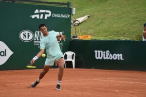 Bolivia Open de Tenis, Hugo Dellien debuta con triunfo, Club de Tenis Santa Cruz