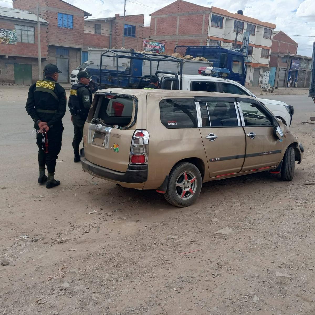 Policías detienen el motorizado
