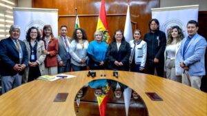 Firma de acuerdo entre el Ministerio de Salud y el PNUD en La Paz