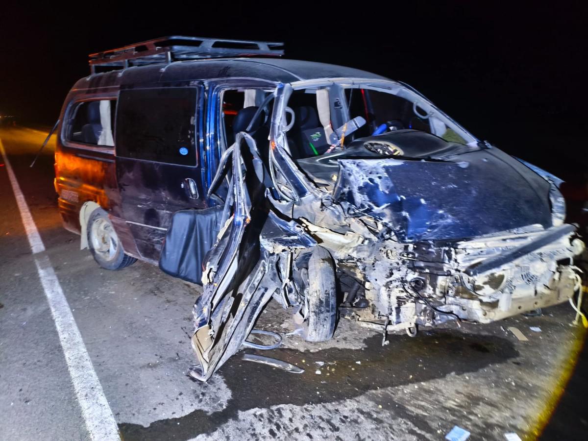 Daños en uno de los vehiculos