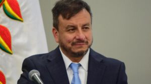 El ministro de Hidrocarburos, Mauricio Medinaceli