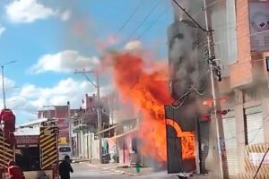 Incendio Sucre