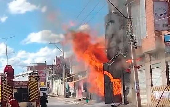 Incendio Sucre