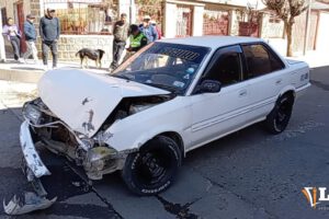 Imagen del motorizado que produjo el hecho