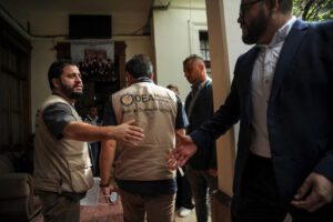 Comisión técnica de la OEA en Bolivia