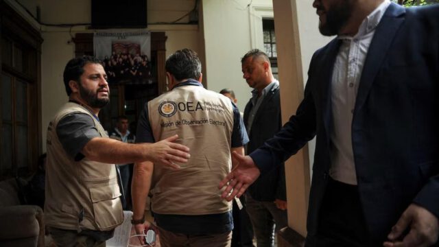 Comisión técnica de la OEA en Bolivia