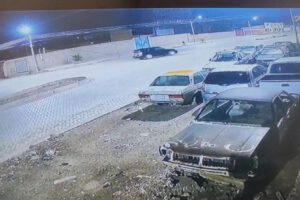 Imagen del vehículo que transportó los objetos