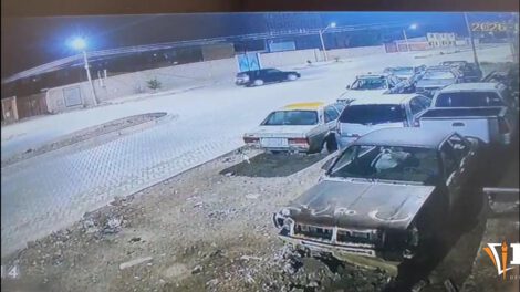 Imagen del vehículo que transportó los objetos