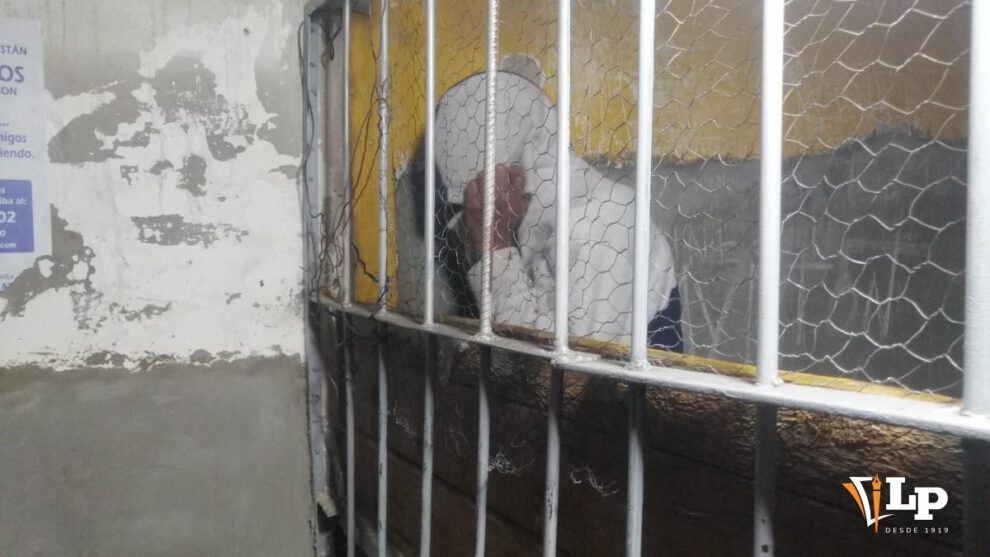 Imagen del sujeto en la carcel