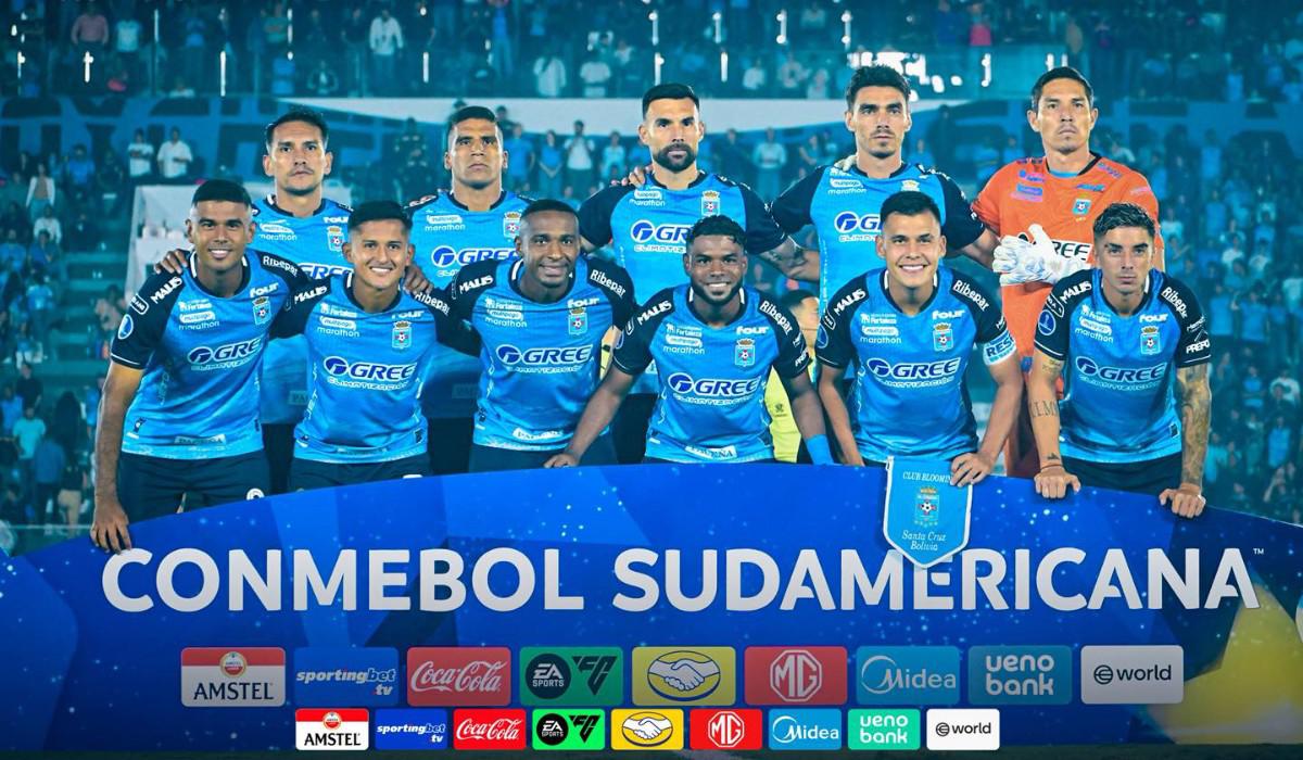 Copa Sudamericana, Bragantino vs. Blooming, Expulsión de Diago Giménez