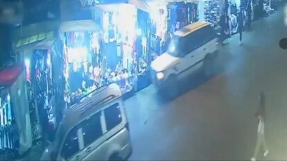auto en movimiento