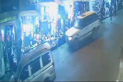 auto en movimiento