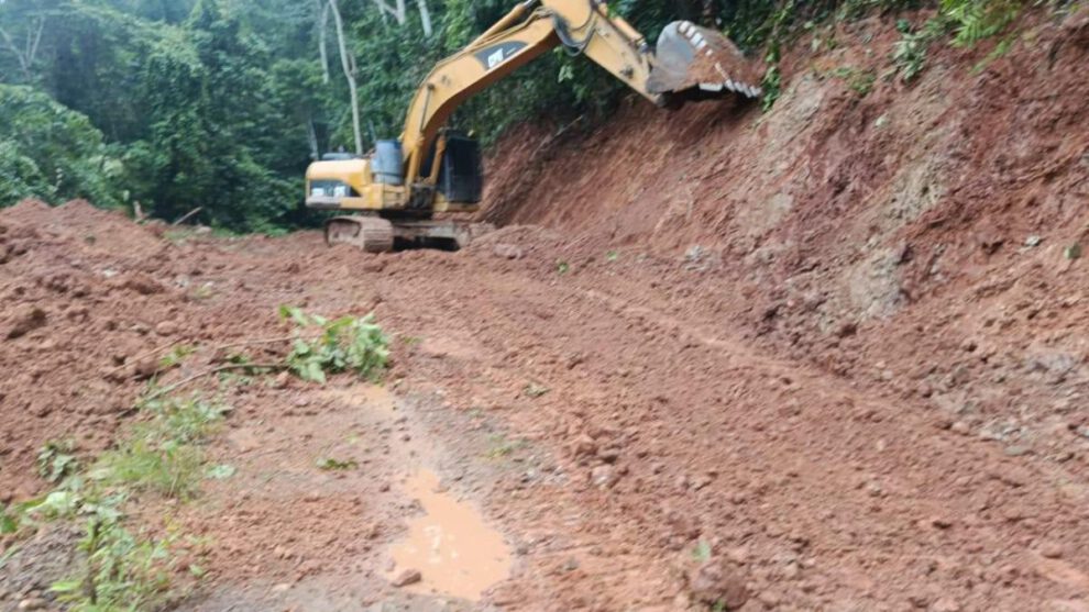 Durante el recorrido, se evaluó el estado de la vía y los trabajos de conservación ejecutados.