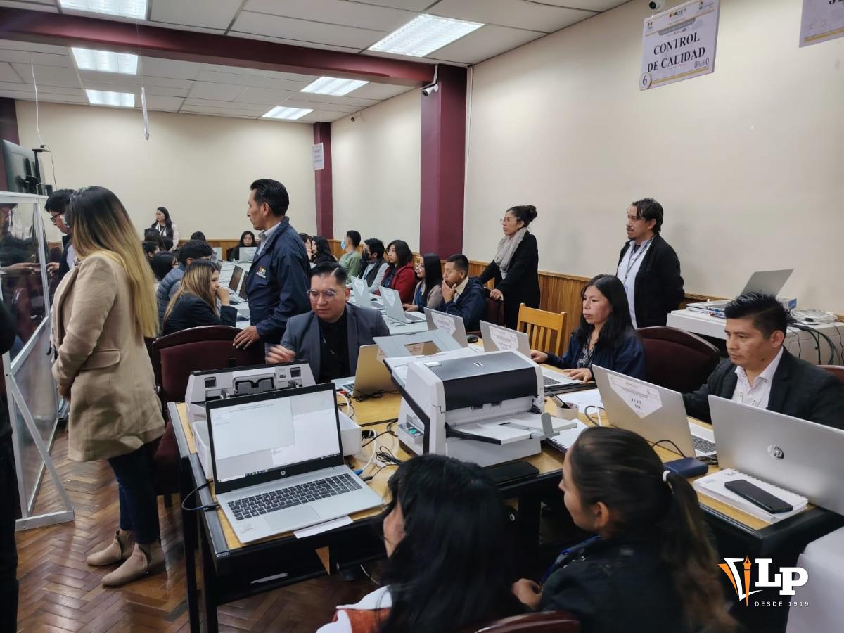 simulacro del computo electoral