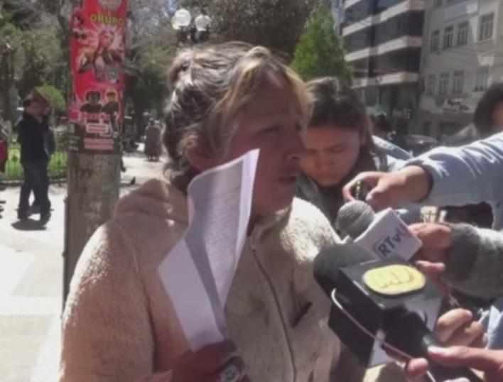 Imagen de la conferencia de prensa brindada por ambas partes