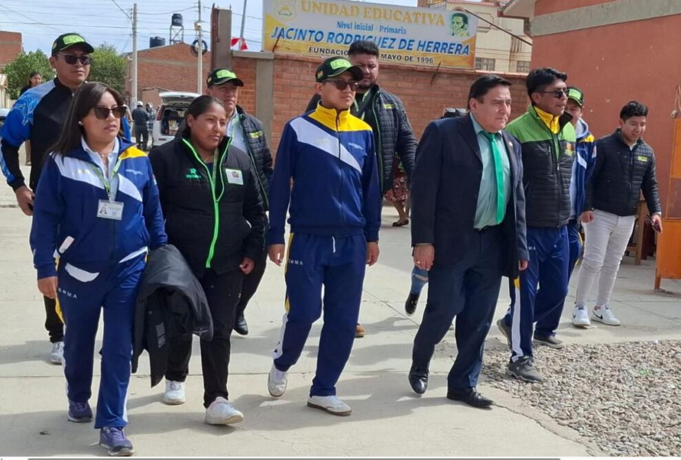 Los fiscales en labor de prevencion