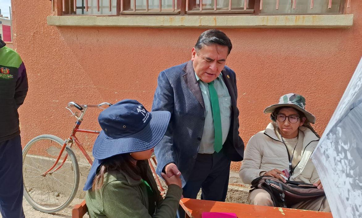 El fiscal departamental Aldo Morales Alconini