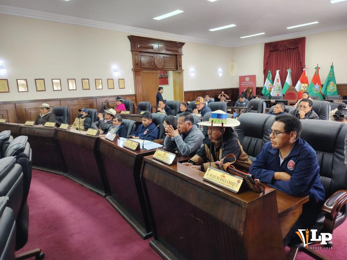 asamblea legislativa departamental de Oruro