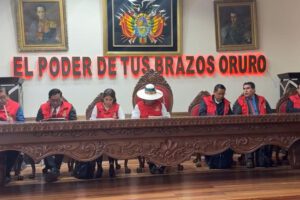 secretarios departamentales de Oruro