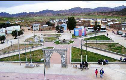 Imagen de la poblacion de Totora