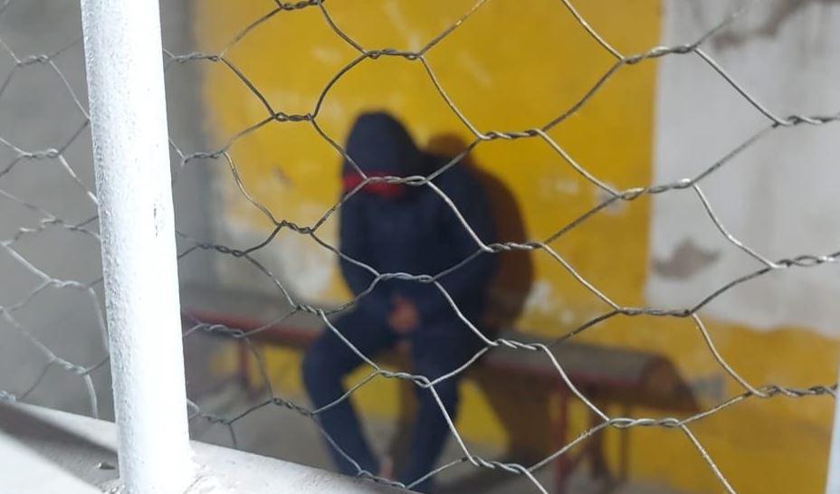 Imagen de uno de los detenidos