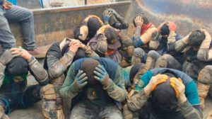 Ladrones de mineral en custodia