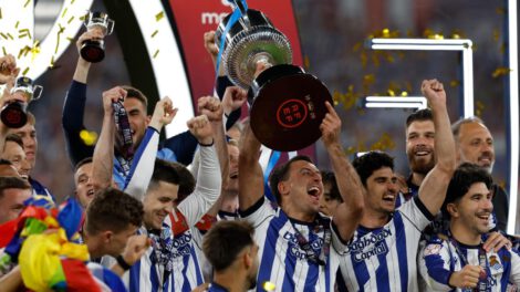 Copa del Rey, Real Sociedad campeón de la Copa del Rey, El título se definió en los penales