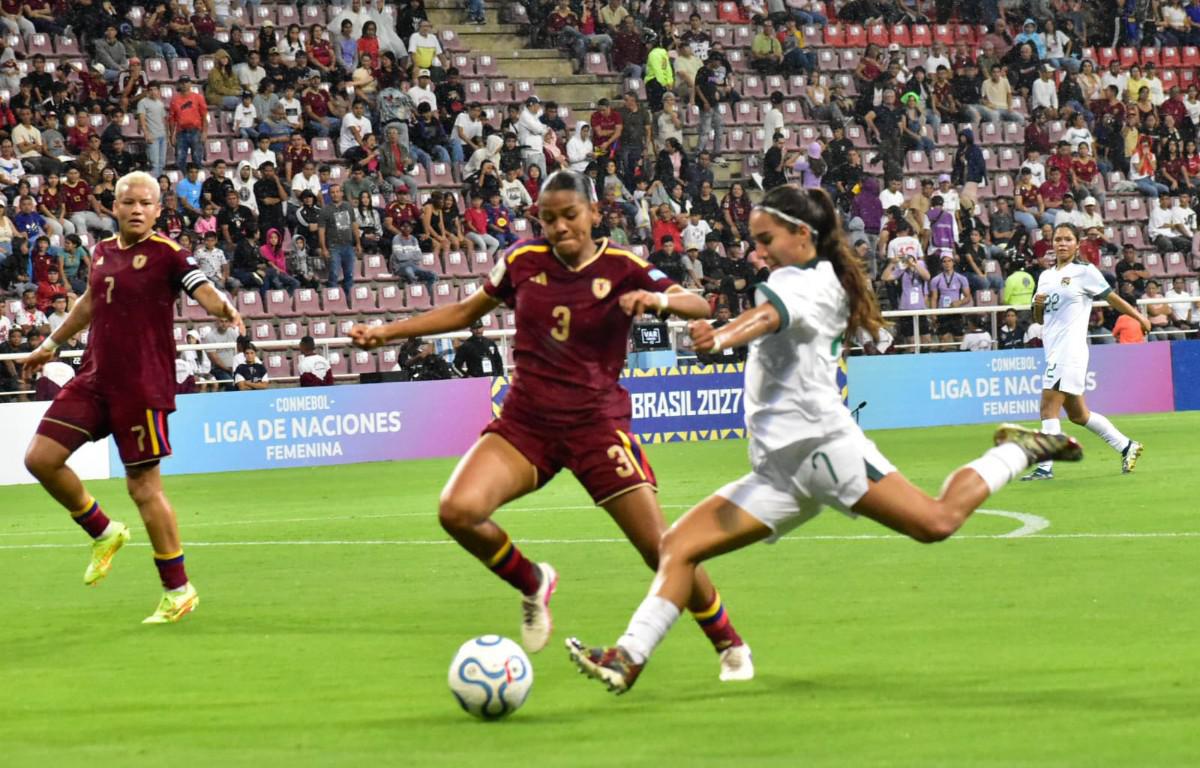 Liga de Naciones, Venezuela golea a Bolivia, Bolivia se queda sin opciones de clasificar