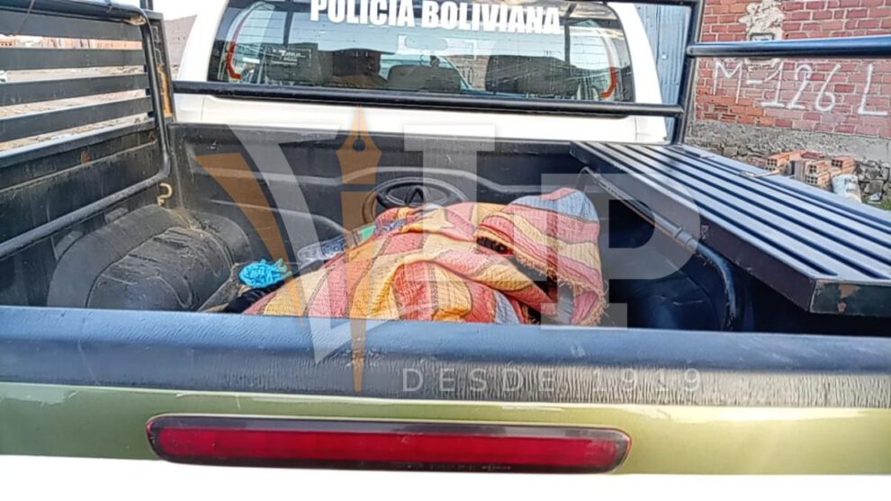 Imagen del traslado del cuerpo