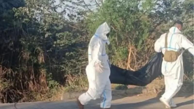 cadáver fue trasladado