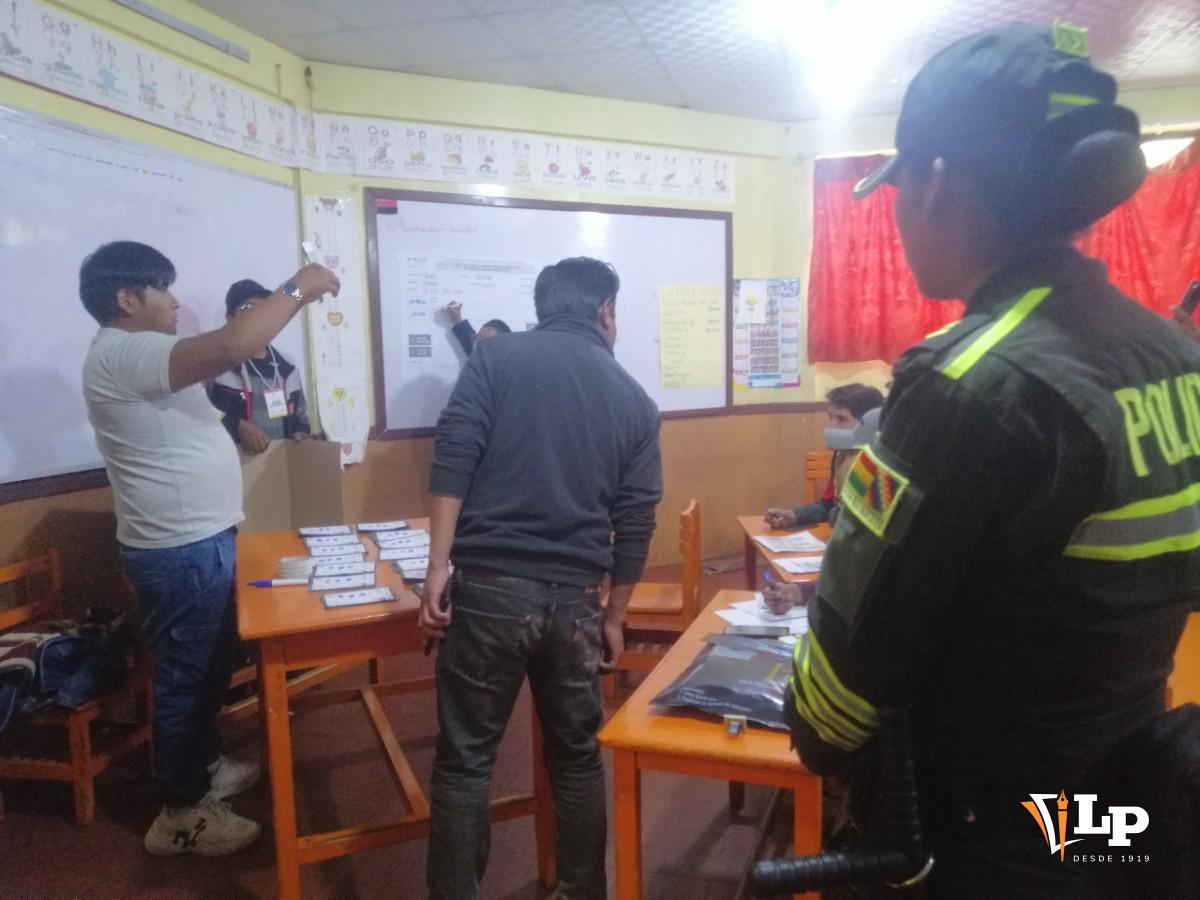 Fue una jornada electoral tranquila