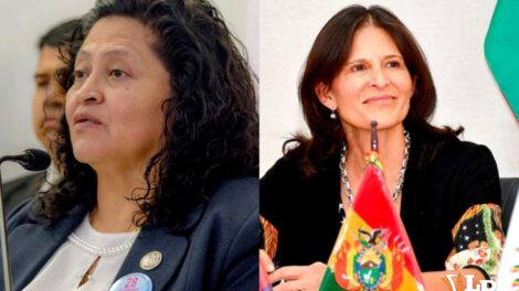 Las ministras de Salud y Educación