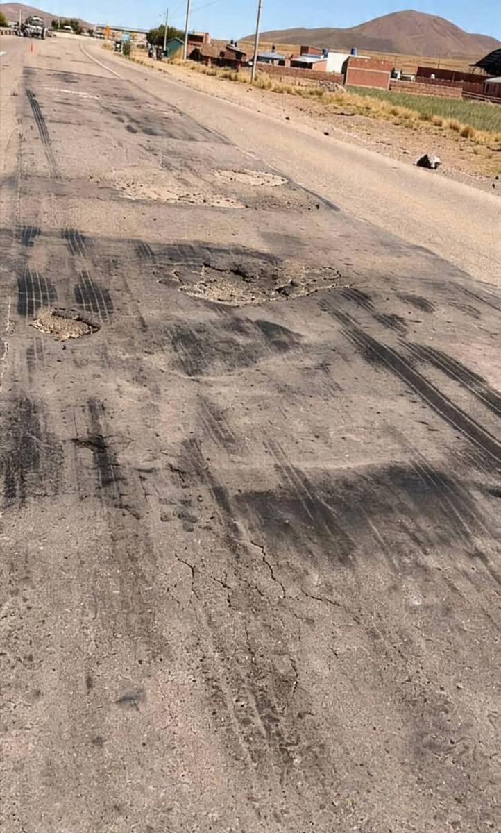 Imagen del estado de la carretera