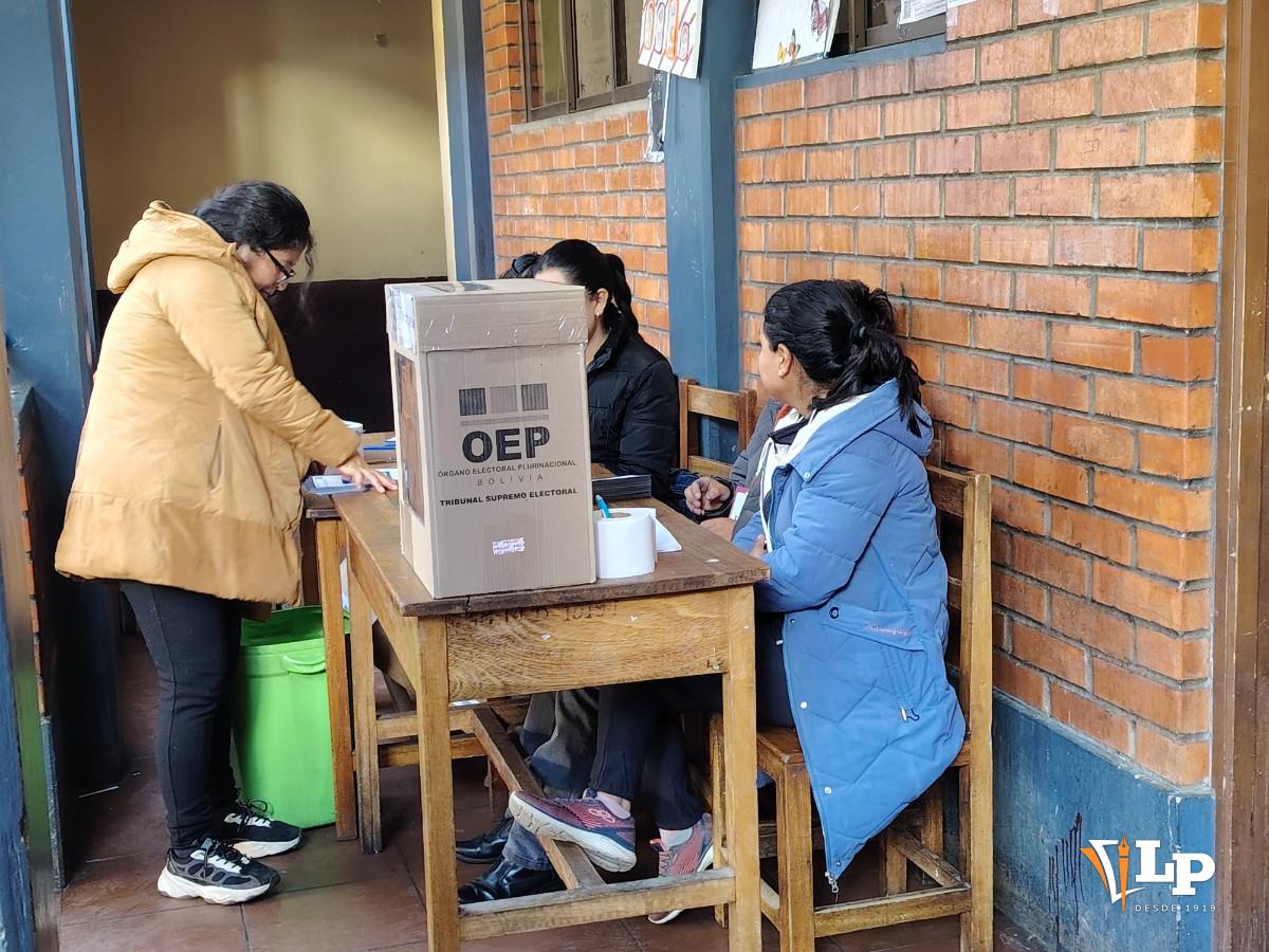 Votación Oruro