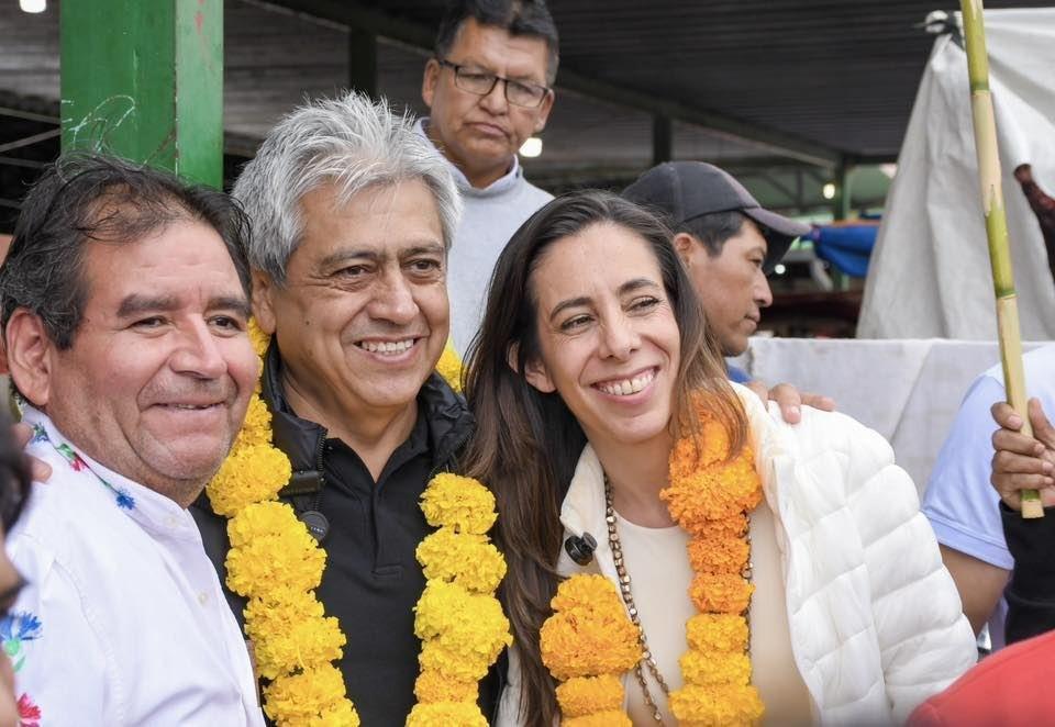 María René Soruco y Mario Cossío celebran el triunfo