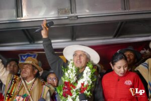 Edgar Sánchez gobernador electo de Oruro
