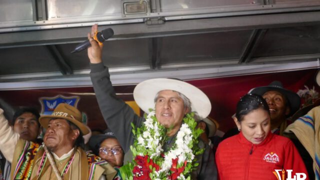 Edgar Sánchez gobernador electo de Oruro