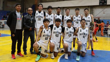 Torneo oficial de baloncesto U-19, Alemán se consagra campeón, Coliseo Luis Lazzo Quinteros de Oruro