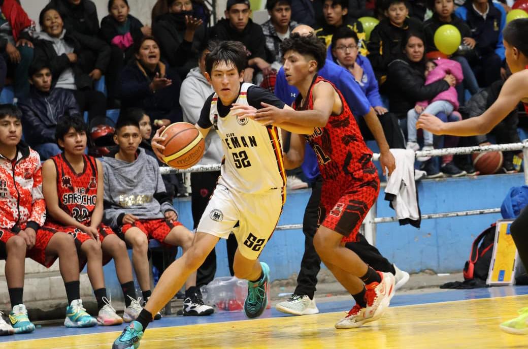 Torneo oficial de baloncesto U-19, Alemán se consagra campeón, Coliseo Luis Lazzo Quinteros de Oruro