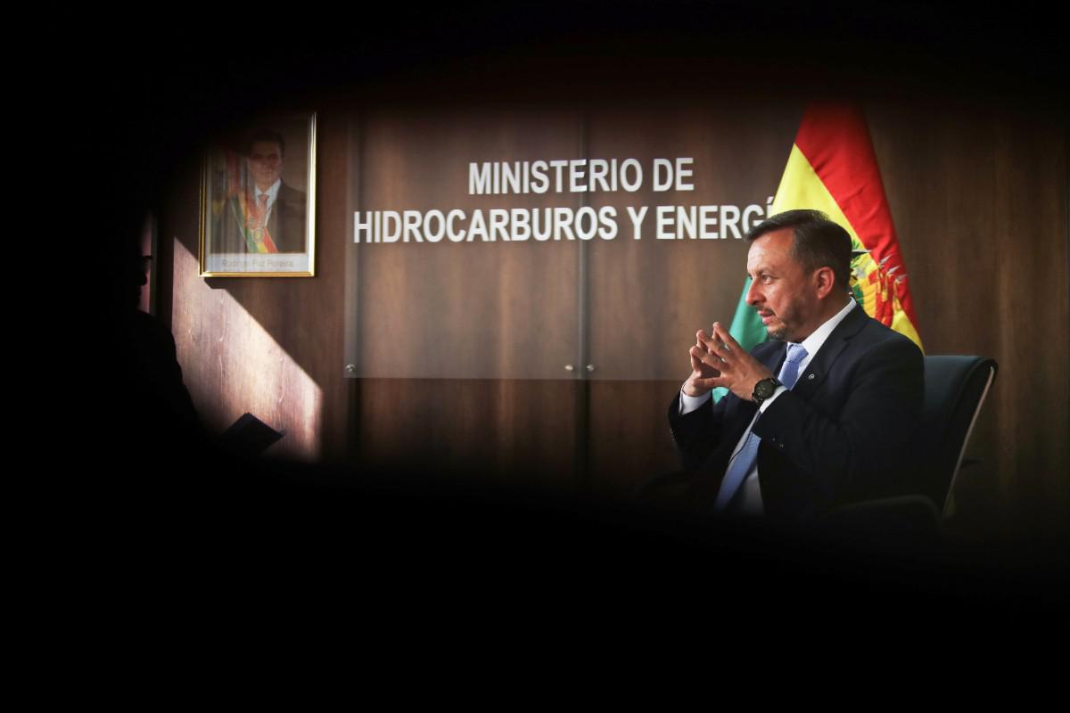 Mauricio Medinaceli, ministro de Hidrocarburos