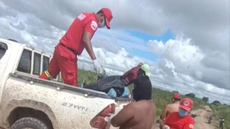 cuerpo sin vida de Bruno Pozo Ávila, un adolescente de 17 años