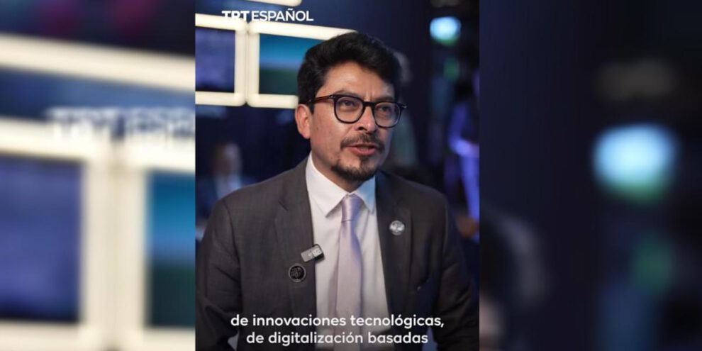 El canciller de Bolivia, Fernando Aramayo