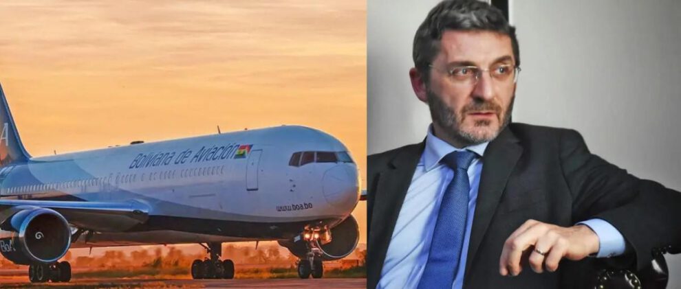 El embajador de Francia en Bolivia, Olivier Fontan