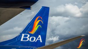 Un avión de Boliviana de Aviación