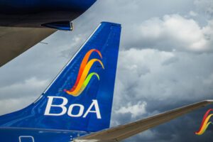 Un avión de Boliviana de Aviación