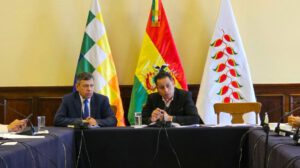 Vicepresidente coordina con jefes de bancada de la ALP temas de agenda legislativa