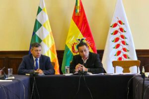 Vicepresidente coordina con jefes de bancada de la ALP temas de agenda legislativa