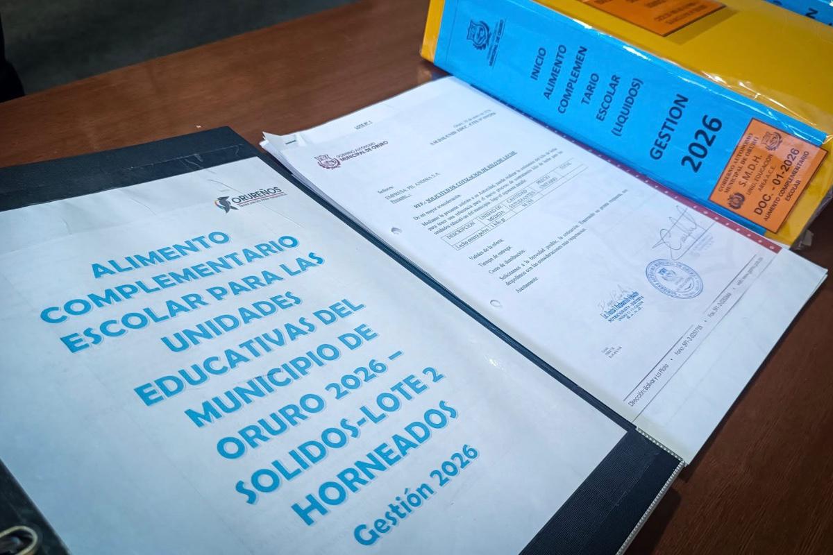 Carpetas del alimento complementario