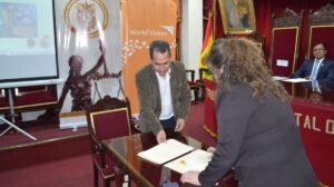 Firma de convenio